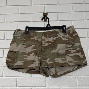 Camo Cargo Shorts No Boundaries Women’s Large 11-13